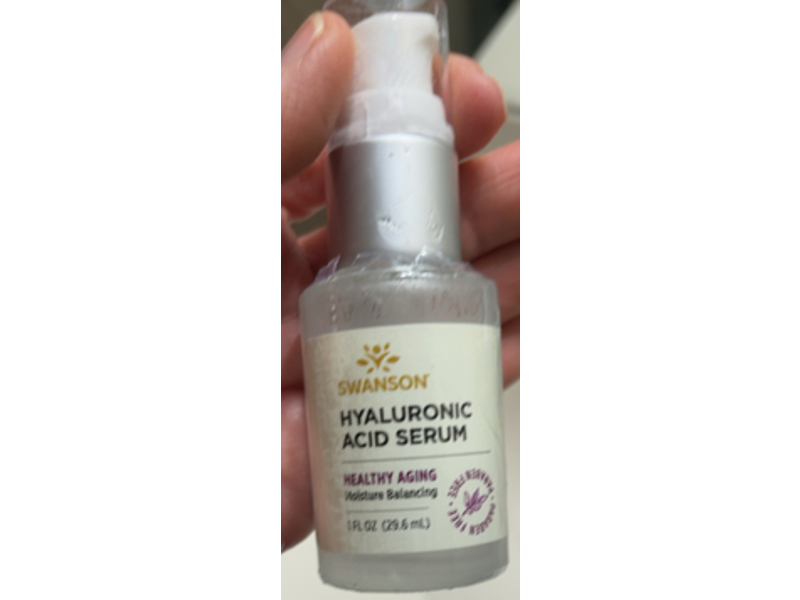 Swanson Hyaluronic Acid Serum, 1 fl oz/29.6 mL