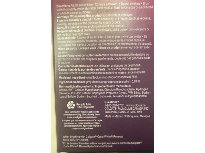 Colgate Optic Whitening Renewal Pen Kits, 70 mL