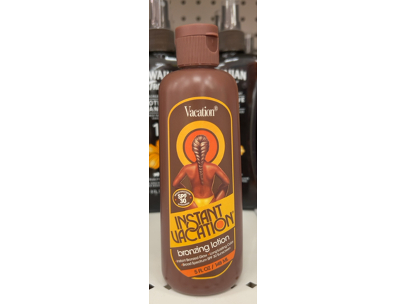 Vacation Instant Vacation Bronzing Lotion, SPF 30, 5 fl oz/148 mL