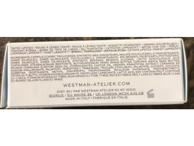 Westman Atelier Hydrobalm Tinted Lipstick, English Rose, 0.12 oz/3.5 g