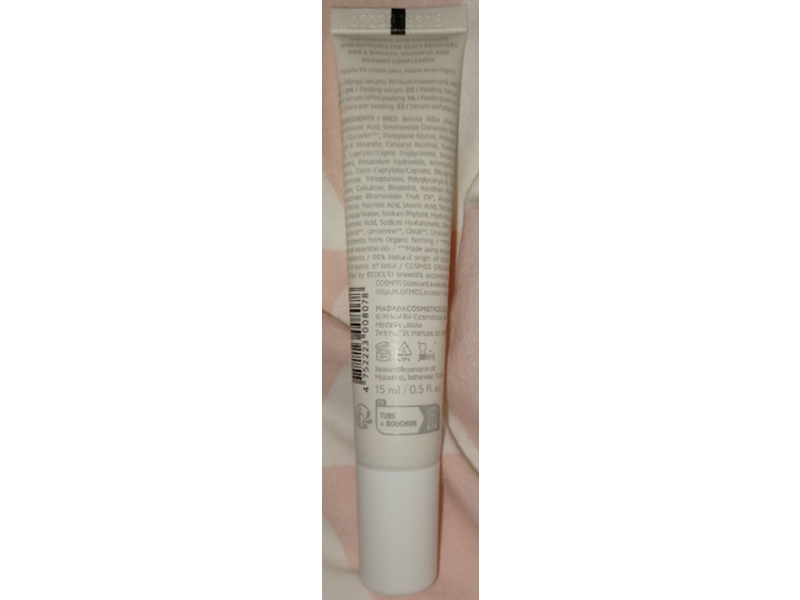 Madara Time Miracle Reface Sleep & Peel Overnight Serum, 0.5 fl oz/15 mL