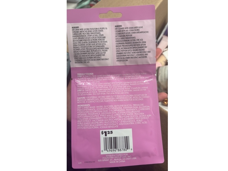 b.Pure Berry Extract 3 Step Facial Kit