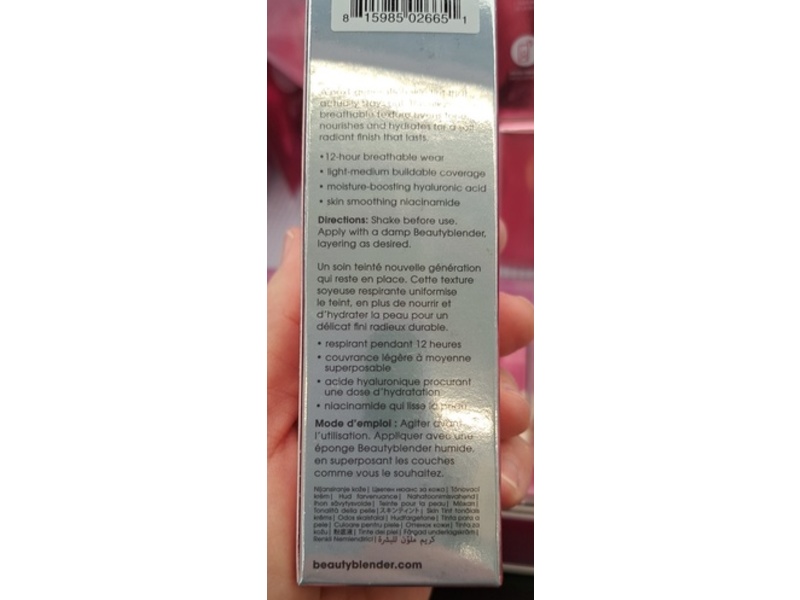 Beautyblender Bounce Skin Tint, Light 2, 1 fl oz/30 mL