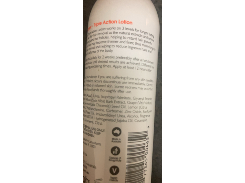 Bump Eraiser Triple Action Soothing Lotion 4.2 fl oz/125 mL