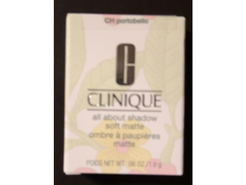 Clinique All About Shadow Soft Matte, Ch Portbello, 0.06 oz/1.9 g