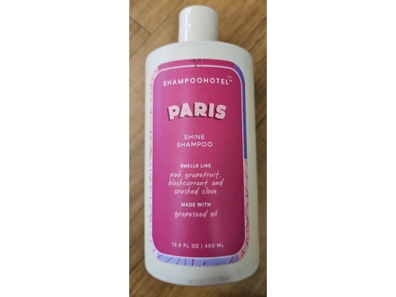 ShampooHotel Paris Shine Shampoo, Grapeseed Oil, 13.5 fl oz/400 mL