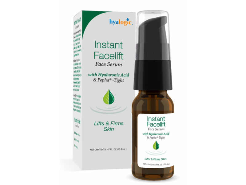 Hyalogic Instant Facelift Face Serum, Hyaluronic Acid & Pepha-Tight, 0.47 fl oz/13.5 mL