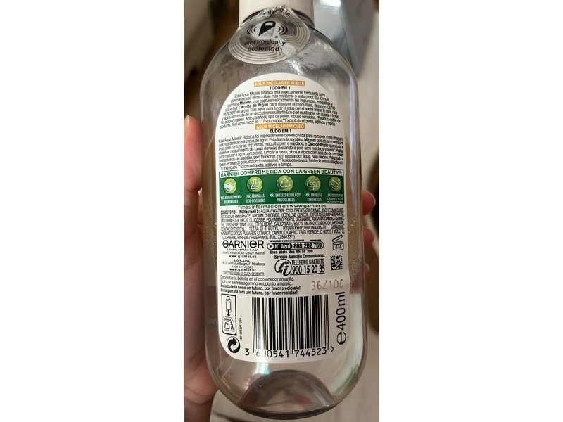 Garnier Skin Active Micellar Water, 400 mL