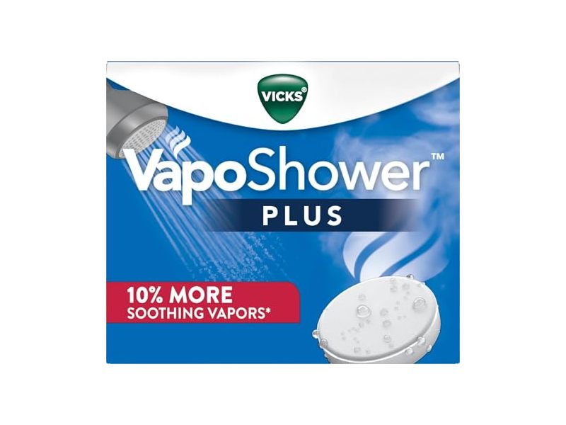 Vicks VapoShower Plus Shower Tablets, 12 count