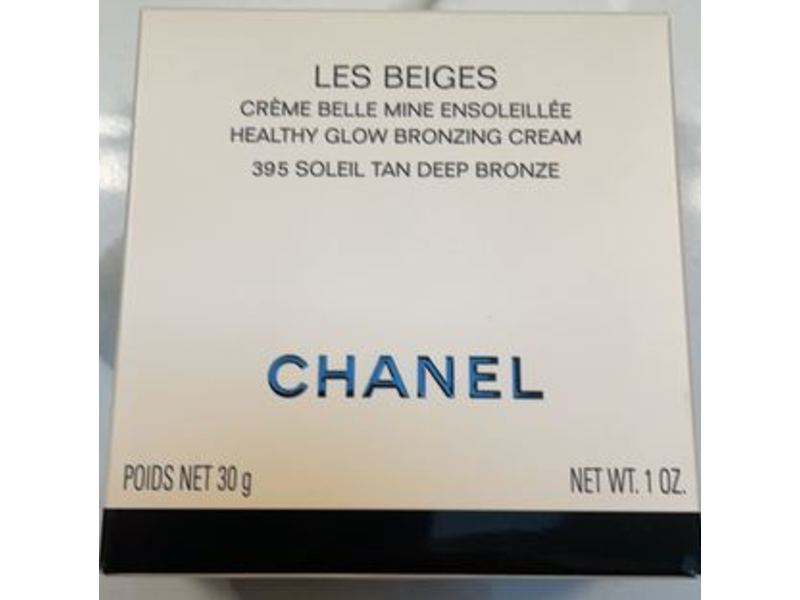 Chanel Les Beiges Healthy Glow Bronzing Cream, 395 Soleil Tan Deep Bronze, 1 oz/30 g