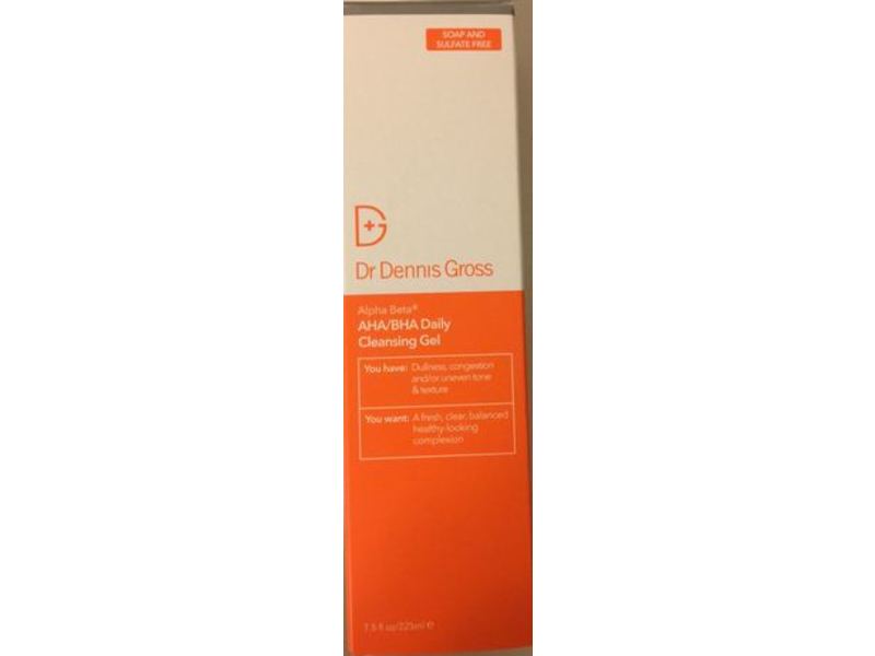 Dr Dennis Gross Daily Cleansing Gel, 7.5 fl oz/225 mL
