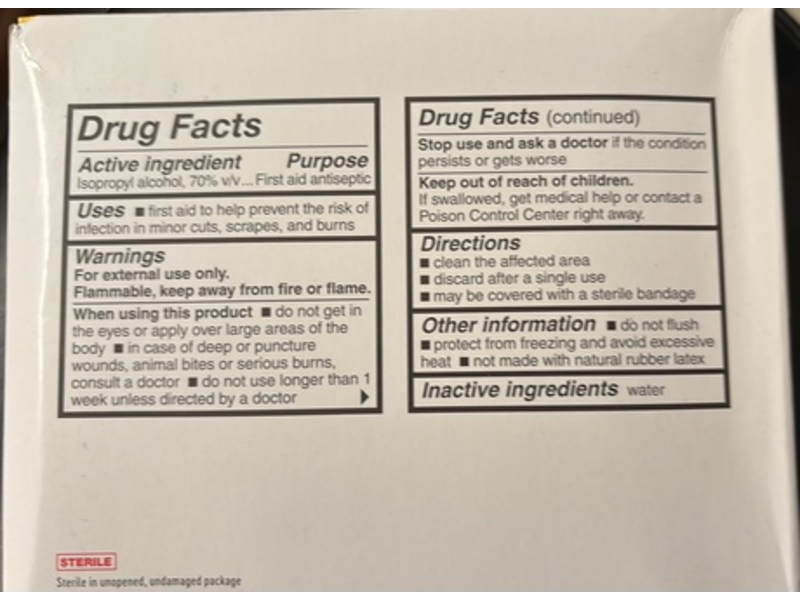 Meijer Extra Thick Alcohol Prep Pads, Medium, 400 Count