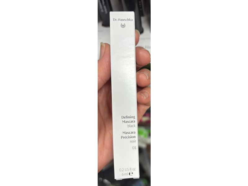 Dr. Hauschka Defining Mascara, 01 Black, 0.2 fl oz/6 mL