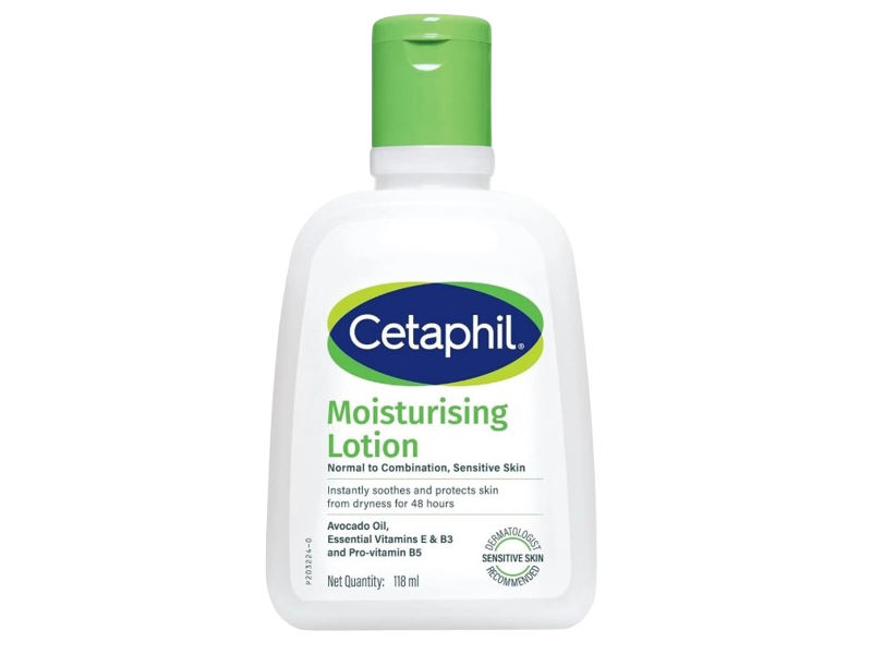Cetaphil Moisturizing Lotion, Avocado Oil, Essentail Vitamin E & B3 And Pro_Vitamin B5, 118 mL