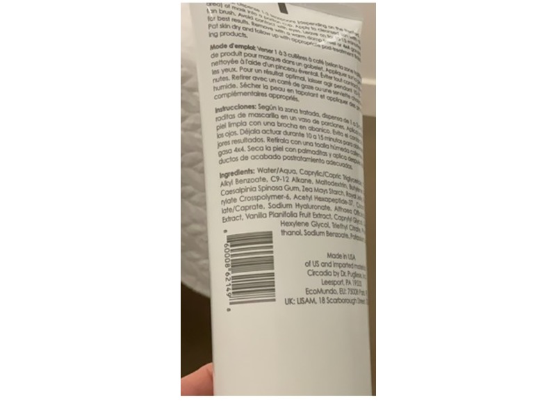 Circadia Marshmallow Whip Hydrating Mask, 8 fl oz/236 mL