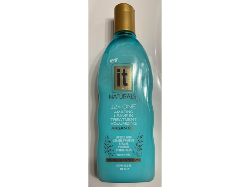 It Naturals 12 In One Amazing Volumizing Leave-In Treatment, 10.2 fl oz/300 mL