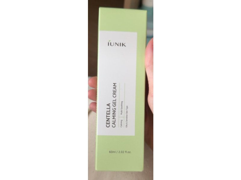 Iunik Centella Calming Gel Cream, 2.02 fl oz/60 mL