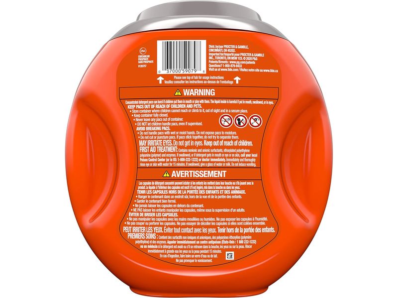 Tide Hygienic Clean Heavy 10x Duty Power Pods Laundry Detergent, Original, 69 oz/1.97 kg, 41 Pacs