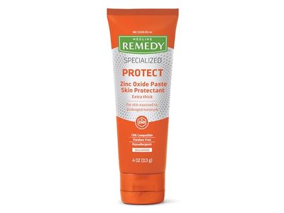 Medline Remedy Specialized Protect Zinc Oxide Paste, Unscented, 4 oz/113 g