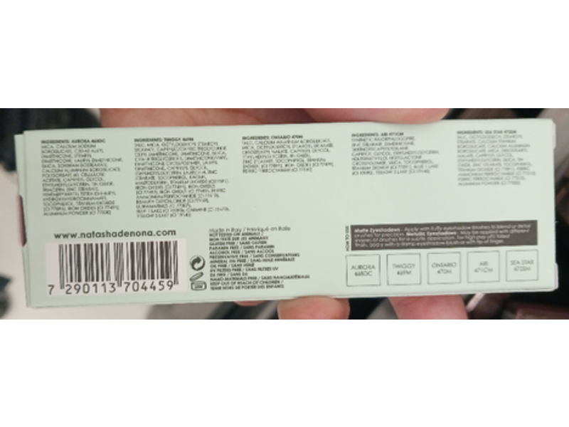 Natasha Denona Mini Pastel Eyeshadow Palette, 0.028 oz/0.8 g