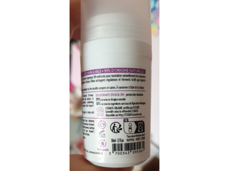 Acorelle Deodorant 24H, Sensitive Skin, 1.7 fl oz/50 mL