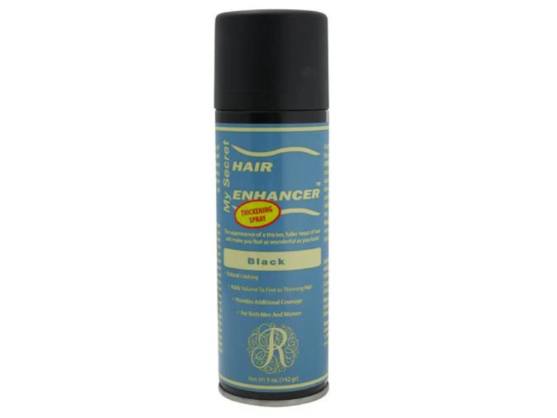 My Secret Hair Enhancer Spray, Black, 5 oz/142 g