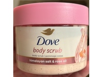 Dove Body Scrub, Himalayan Salt & Rose Oil, 10.5 oz/298 g - Image 3