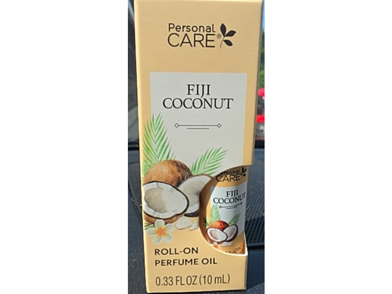 Personal Care Fiji Coconut Roll-On Perfume Oil, 0.33 fl oz/10 mL