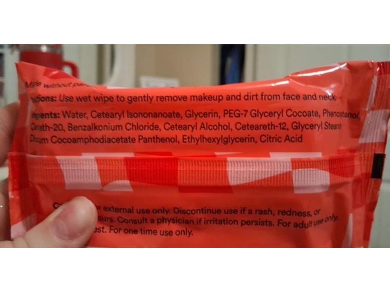 Sweet Shimmer Make Up Remover Wipes, Unscented, 15 Count