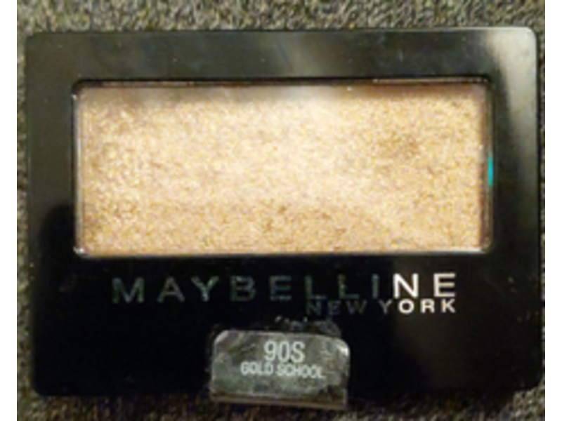 Maybelline New York Expert Wear Eyeshadow, 90 Gold School, 0.08 oz/2.3 g