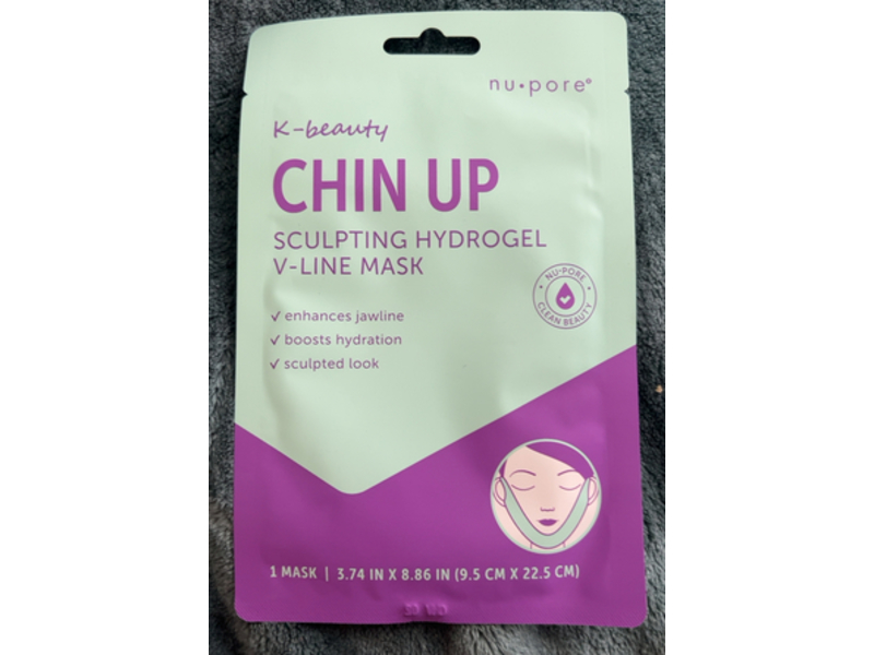 Nu.Pore Chinu Up Sculpting Hydrogel V-Line Mask, 1 Count