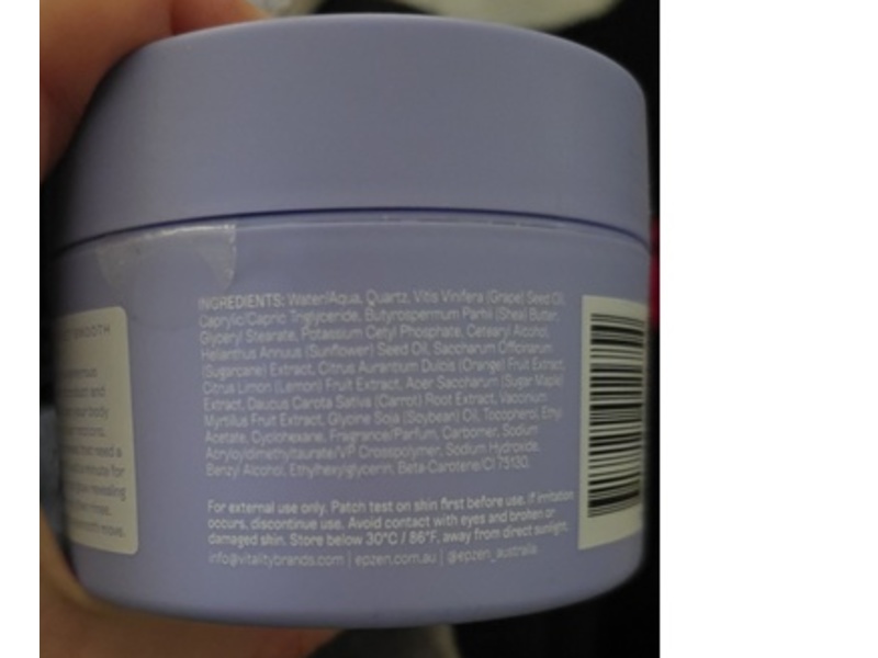 Epzen 2-In-1 Cleanse & Polish AHA Exfoliating Body Wash, 6.76 fl oz/200 mL