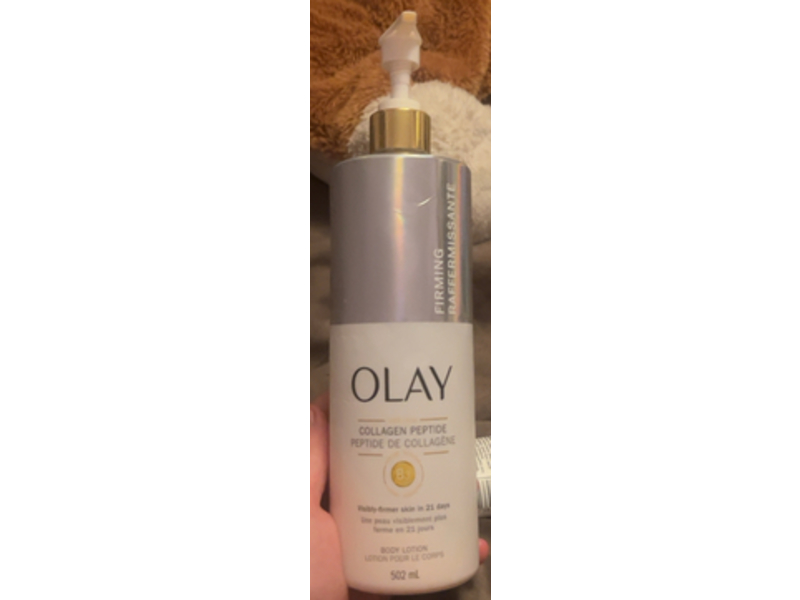 Olay Firming Body Lotion, Collagen Peptide & B3, 502 mL