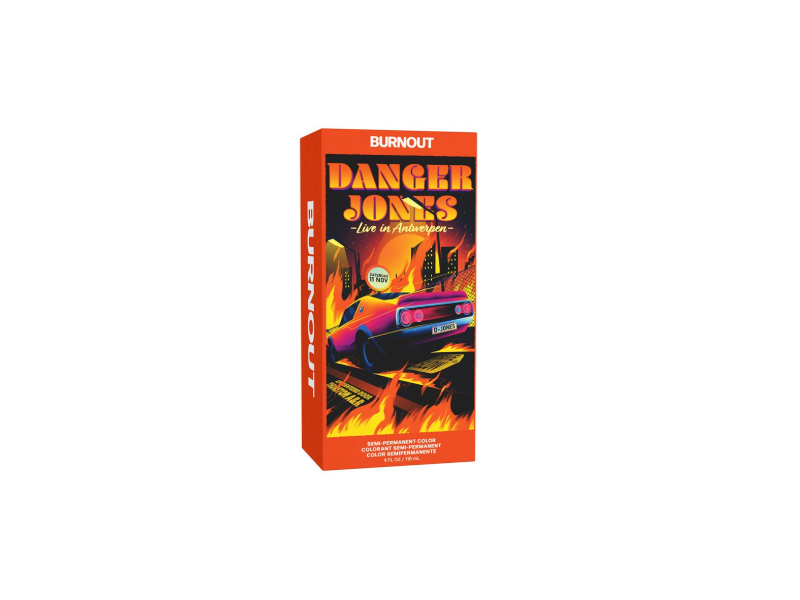 Danger Jones Semi-Permanent Hair Color, Burnout, 4 fl oz/118 mL