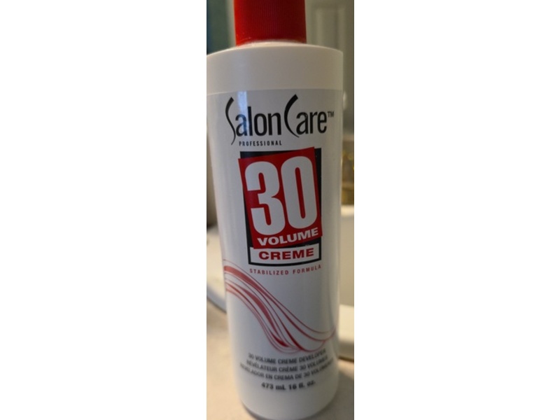 Salon Care Creme Developer, 30 Volume, 16 fl oz/473 mL