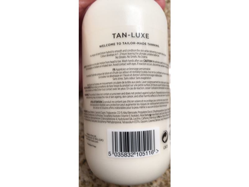 Tan-Luxe The Gradual Illuminating Gradual Tan Lotion, 8.45 fl oz/250 mL
