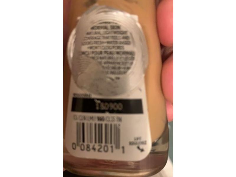 Covergirl Clean Liquid Foundation, 160 Classic Tan, 1 fl oz/30 mL