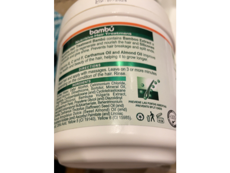 Silicon Mix Nutritive Hair Treatment, Bambu, 16 oz/450 g