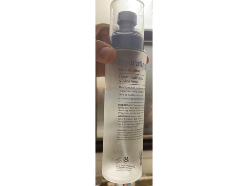 Nature Love Hydrating Facial Mist, Hyaluronic Acid & Aloe Vera, 6 fl oz/177 mL