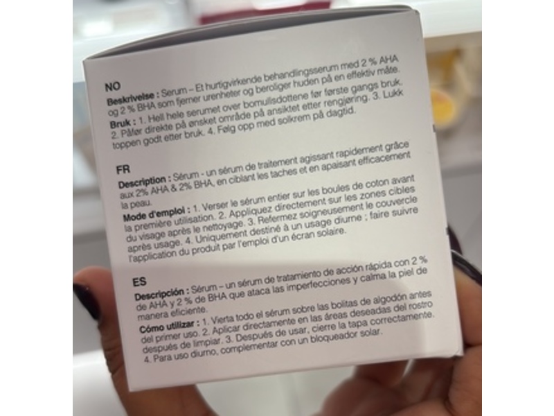 COSRX The Aha 2 Bha 2 Blemish Treatment Serum, 1.76 oz/50 g