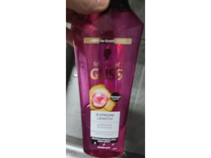 Schwarzkopf Gliss Supreme Length Shampoo, 400 mL