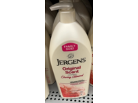 Jergens Original Scent Dry Skin Moisturizer, Cherry Almond, 33.8 fl oz/1000 mL - Image 3