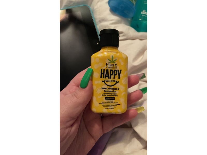 Hempz Happy Collection Sweet Pineapple & Honey Melon Herbal Body Moisturizer 2.25oz