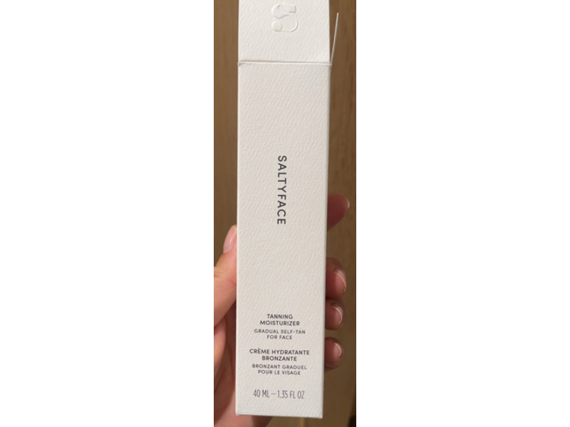 Saltyface Tanning Moisturizer, 1.35 fl oz/40 mL