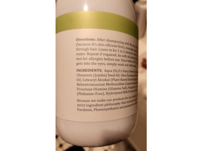 MooGoo Natural Cream Conditioner, 33.8 fl oz/1 L