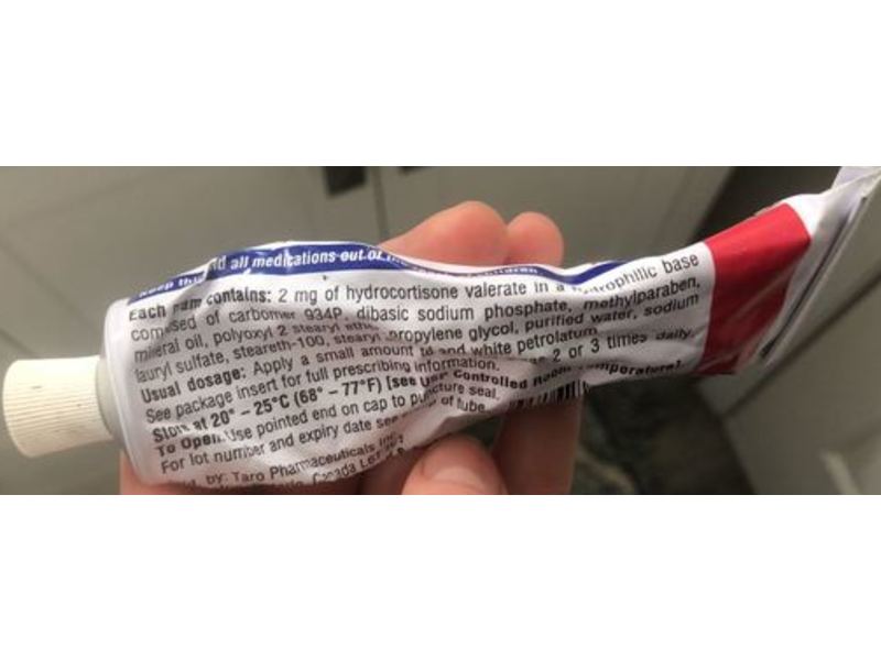 Hydrocortisone Valerate Ointment USP 0.2%, 45 g, Taro (RX)