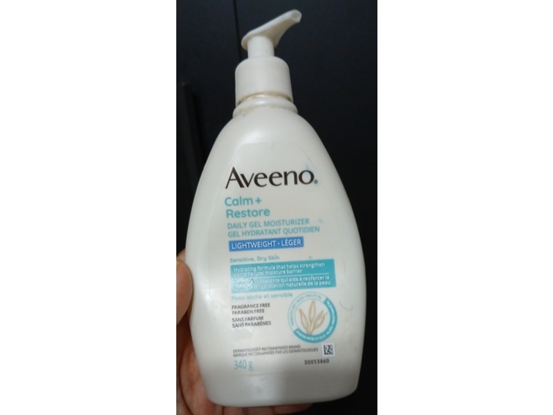 Aveeno Calm+Restore Daily Gel Moisturizer, 340 mL