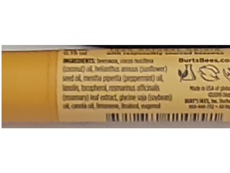 Burt's Bees Wax Lip Balm, 0.15 oz