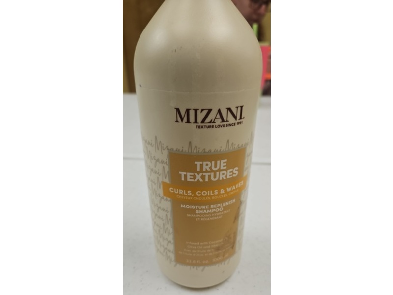 Mizani True Textures Moisture Replenish Shampoo, 33.8 fl oz/1000 mL