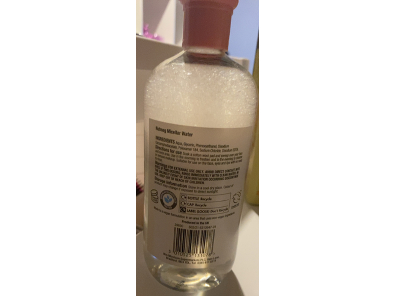 Nutmeg Skin Micellar Water, 500 mL